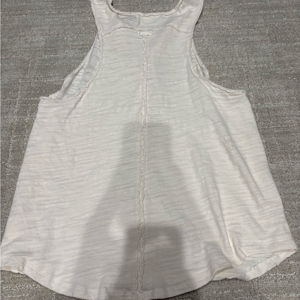 We The Free White Sleeveless Tank Top - Picture 3 of 3